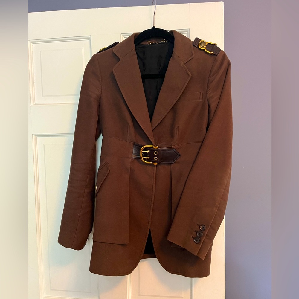 Gucci Classic Military Jacket.